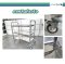 รถเข็นสแตนเลส3ชั้นขนาดใหญ่ 850x450x900 มม. BX-M143M HORECAT