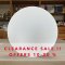 CLEARANCE - ARTISTS' CIRCLE CANVAS PANEL / PROFILE 2.4 CM. - โครงเฟรมปิดไม้อัดเบริช์รูปวงกลมพร้อมขึงผ้าแคนวาส