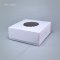 กล่องเค้ก กระดาษ 24x24x9.5cm สีขาว + เจาะหน้าต่าง (2 ปอนด์)