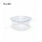 กระปุกน้ำจิ้มเหลี่ยม, 1 oz  PET ใส ฝาในตัว (epp)