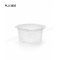 กระปุกน้ำจิ้มเหลี่ยม, 2 oz  PET ใส ฝาในตัว (epp)