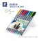 ปากกาหัวเข็ม Staedtler ไตรพลัส 334 No.334SB10 (10 สี/ชุด)
