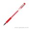 ปากกาหมึกเจล Pentel Hybid Gel Grip K116  0.6 มม. สีแดง