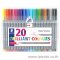 ปากกาหัวเข็ม Staedtler ไตรพลัส 334 No.334SB20 (20 สี/ชุด)