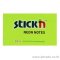 กระดาษโน้ต Stick N 3"x5" คละสีนีออน (แพ็ค 5 เล่ม)