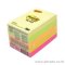 กระดาษโน้ต Post-it 3M 656-4 2"x3" นีออน 4 แถม 1