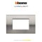 Bticino LIVING LIGHT cover plates 3 modules size 120X86mm.  หน้ากาก 3 ช่อง /พร้อมตะแกรง ขนาด 120X86mm