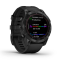 นาฬิกาสมาร์ทวอทช์ Garmin fenix 7X,Saph,Black Ti w/Black Silicone Band,GPS Watch,SEA