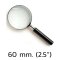 แว่นขยาย 60 mm.