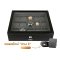 Luxury Wooden Watch Box for 15 Watches – Black Color
