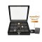 Luxury Wooden Watch Box for 15 Watches – Black Color