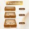 Luxury Wooden Watch Box for 10 Watches