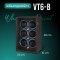 เครื่องหมุนหน้าตรงโชว์นาฬิกา AUTO รุ่น VT6-B