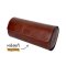 Genuine Leather Luxury Watch Travel Case – 3 Watch | BROWN3