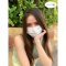 KENKOU MEDICAL FACE MASK 1X2 PCS X100 SHEETS - WHITE