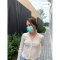 KENKOU MEDICAL FACE MASK 1X2 PCS X100 SHEETS - GREEN