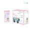 KENKOU MEDICAL FACE MASK 1X2 PCS X100 SHEETS - PINK