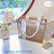 KENKOU Natural Jute tote bag (Bogu model)