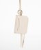 City Charm in Fog – Suede Leather Card Clip for Koiji