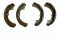 BRAKE PAD (F) FOR NISSAN FRONTIER D22 2WD '01-07/ BIG-M D21 2WD '89-'97