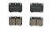 BRAKE PAD (R) FOR MITSUBISHI PAJERO SPORT'16-'24 (2.4L) 2WD,4WD /TRITON'18-’23 (2.4L) 2WD,4WD