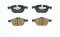 BRAKE PAD (F) FOR MAZDA 3 MZR 1.6, 2.0 (BK) '05-'10/ MAZDA 3 1.6, 2.0 (BL) '11-'14/ FORD ECOSPORT '12-ON/ FOCUS GEN2, GEN3 '05-'18/ VOLVO C30, V50 '09-ON
