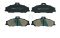 BRAKE PAD PRO (F) FOR FORD RANGER 2WD '98-'05