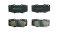 BRAKE PAD PRO (F) FOR TOYOTA HILUX VIGO CHAMP 4WD '11-'15(2.5L,2.7L,3.0L)/FORTUNER TRD '12-'14 (2.5L,3.0L)
