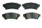 BRAKE PAD PRO (R) FOR TOYOTA FORTUNER TRD '15-'19/ LEGENDER 2WD, 4WD '20-'23/ SIENTA '16-'23/ LEXUS RX350, 450H '08
