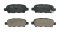 BRAKE PAD (R) FOR NISSAN SYLPHY B17 (1.6,1.8) '12-'19/ TEANA J31 '03-'13/ CUBE '09-'14/ JUKE '10-'19/ PULSAR '12-ON/ X-TRAIL T30 T31 '05-'14