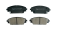 BRAKE PAD (F) FOR MAZDA CX-3'14-'19 (1.5L,2.0L) /CX-3'20 (1.5L,2.0L) /CX-30'20 (2.0L) / 3 SKYACTIV '15-'18 (2.0L)