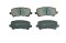 BRAKE PAD PRO (R) FOR ISUZU MU-X 2WD, 4WD (RF20) '13-'16/ MU-X 1.9D, 3.0D BLUE POWER 2WD,4WD (RF20) '16-'19/ ODYSSEY (RC1-RC2) '13-ON / CHEVROLET TRAIL BRAZER '12-'16/ TRAIL BRAZER 2WD, 4WD '17-ON