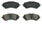 BRAKE PAD PRO (F) FOR TOYOTA VIOS'13-'22 (1.5L) ( รุ่น E,G,J,S)/YARIS'13-'23 (1.2L)