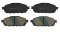 BRAKE PAD PRO (F) FOR TOYOTA REVO 2WD (สมาร์ทแคป/ดับเบิ้ลแคป) '15-'19/ REVO Z EDITION (สมาร์ทแคป/ดับเบิ้ลแคป) '20-ON/ INNOVA '15-ON
