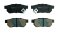 BRAKE PAD PRO (F) FOR HONDA CITY ZX/JAZZ'03-'07/BRIO'11