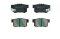 BRAKE PAD PRO (R) FOR HONDA ACCORD '90-'07/ CIVIC '00-'16