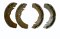 BRAKE SHOE (R) FOR ISUZU D-MAX 4WD '11-'18/ D-MAX 2WD,4WD '19-ON/ CHEVROLET COROLADO 4WD '11-ON/ MAZDA BT50 PRO 1.9L, 3.0L '21-ON/ TRITON 4WD '05-'14/ MITSUBISHI PAJERO SPORT '08-'15