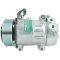 COMP. 7H15 (6164) FOR SCANIA TRUCK (หน้าแปลนเอียง) (8PK) 24V.