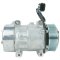 COMP. 7H15 (6164) FOR SCANIA TRUCK (หน้าแปลนเอียง) (8PK) 24V.