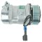 COMP. 7H15 (6164) FOR SCANIA TRUCK (หน้าแปลนเอียง) (8PK) 24V.