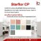กระเบื้องยางสีพื้น 30X30 cm. STARFLEX รุ่น Starflor CP 2 mm.