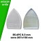 แผ่นรองเตารีด BS-6PC 0.3 mm ขนาด 207x150 มม.