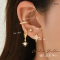 Golden Stella Earrings Set