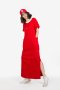 Move On Basic Poket Dress by WLS (White & Red)