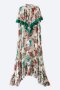 แม็กซี่เดรสลายพิมพ์ดอกไม้ทรงโอเวอร์ไซส์ Blossom & Bloom Floral Maxi Dress 