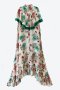 แม็กซี่เดรสลายพิมพ์ดอกไม้ทรงโอเวอร์ไซส์ Blossom & Bloom Floral Maxi Dress 