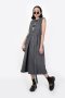 SOFT MINIMAL DRESS - GREY  - เดรสผ้าวูลสักหลาด เนื้อนุ่ม หนาอุ่น สีเทา