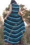 สตรีทแฟชั่น  G&B Stripes Maxi Shirt Dress by WLS