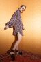 สตรีทแฟชั่น Puff Sleeve Mini Dress by WLS