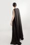 สตรีทแฟชั่น Bamboo Pleated Maxi Dress by WLS